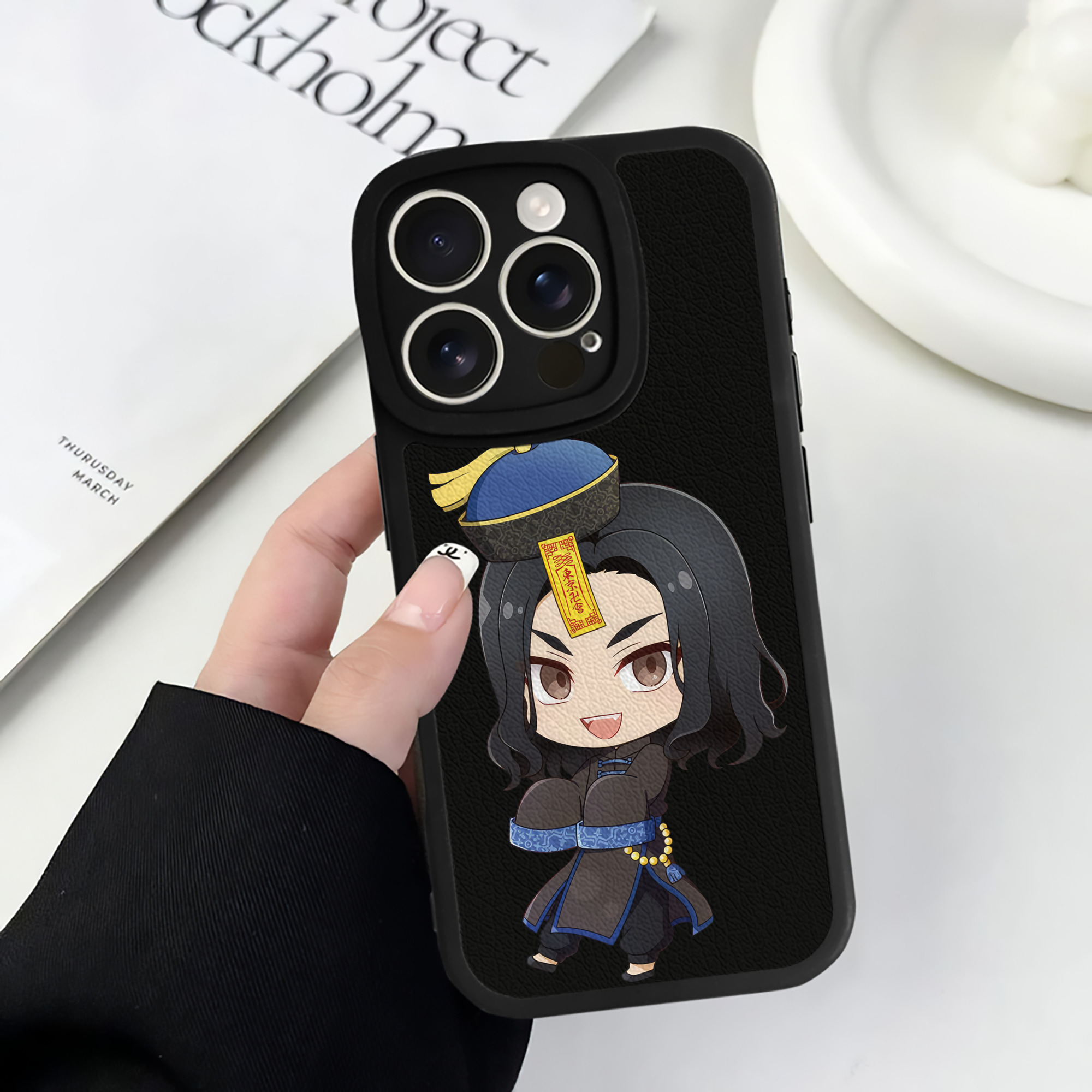 （画像用） 東京リベンジャーズ Tokyo Revengers 【iPhone 16シリーズ対応】シリコンスマホケース（レザー調） 材質：シリコン